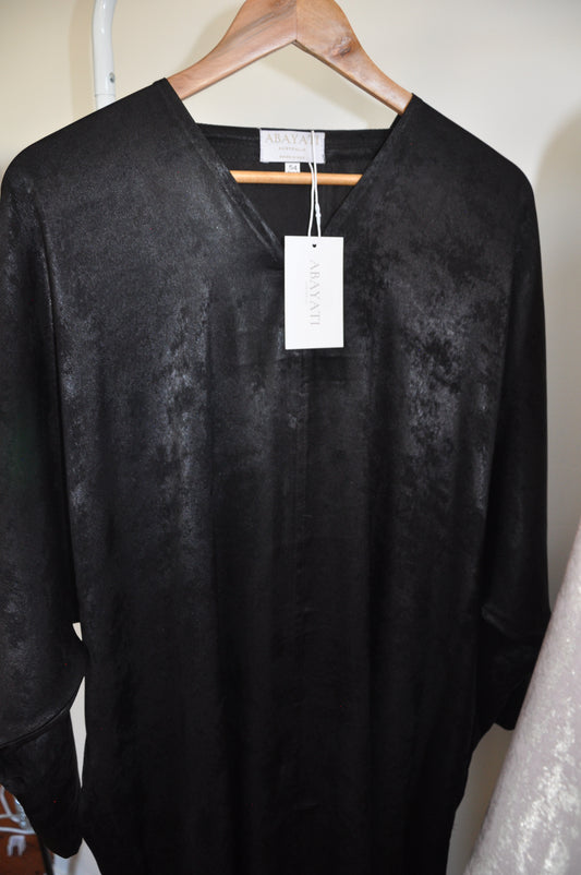 Layali Black Abaya