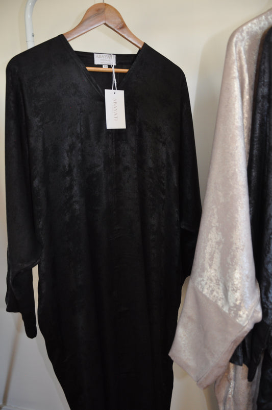 Layali Black Abaya