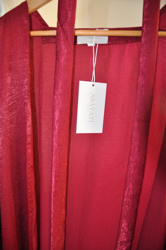 Sirat Ruby Abaya Set