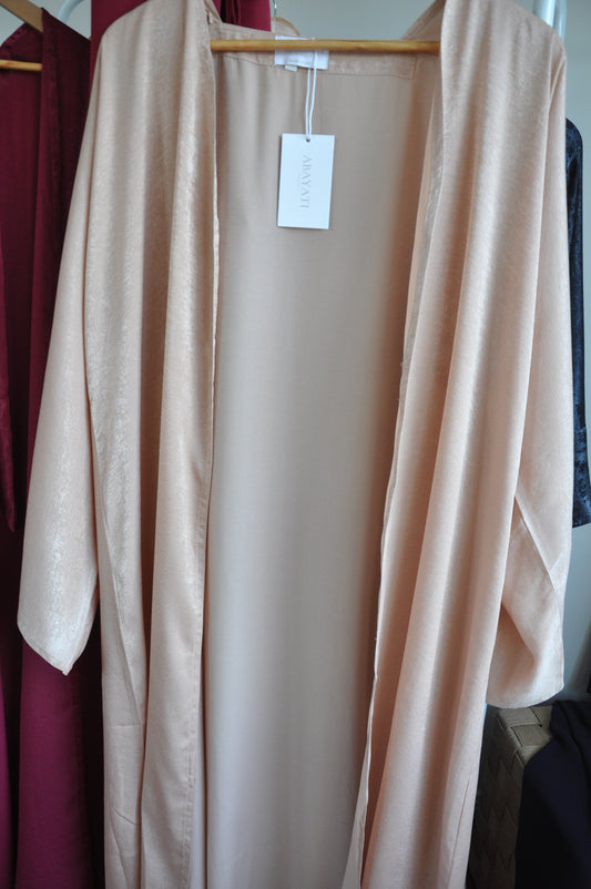 Sirat Beige Abaya Set